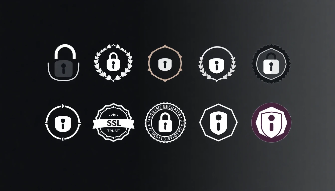 E-commerce trust badges and security signals
