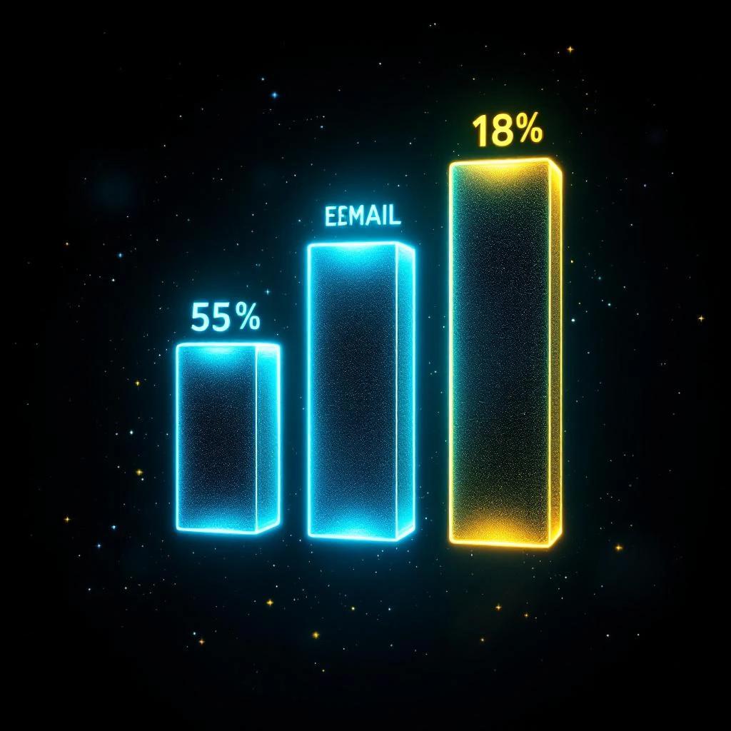 Combined email and SMS recovery lift